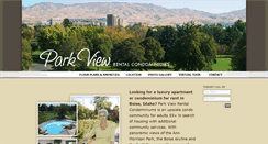 Desktop Screenshot of parkviewboise.com